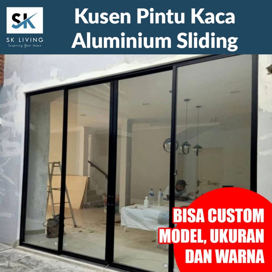 Pintu sliding aluminium