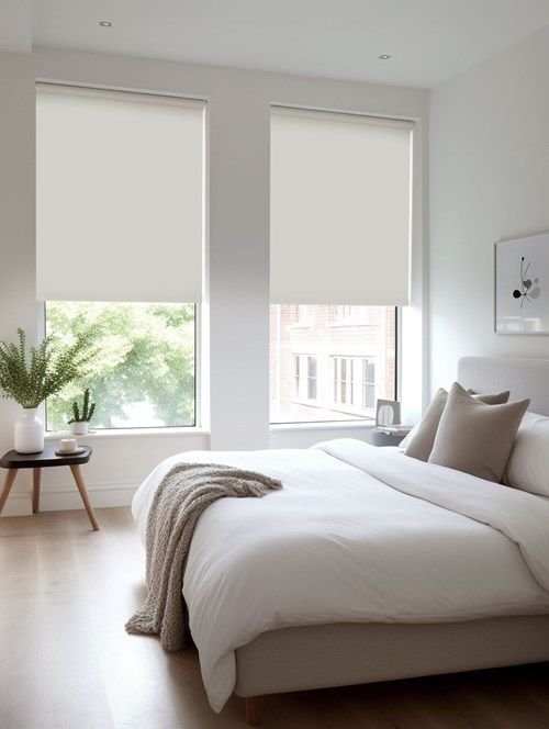 insirasi roller blind untuk kamar