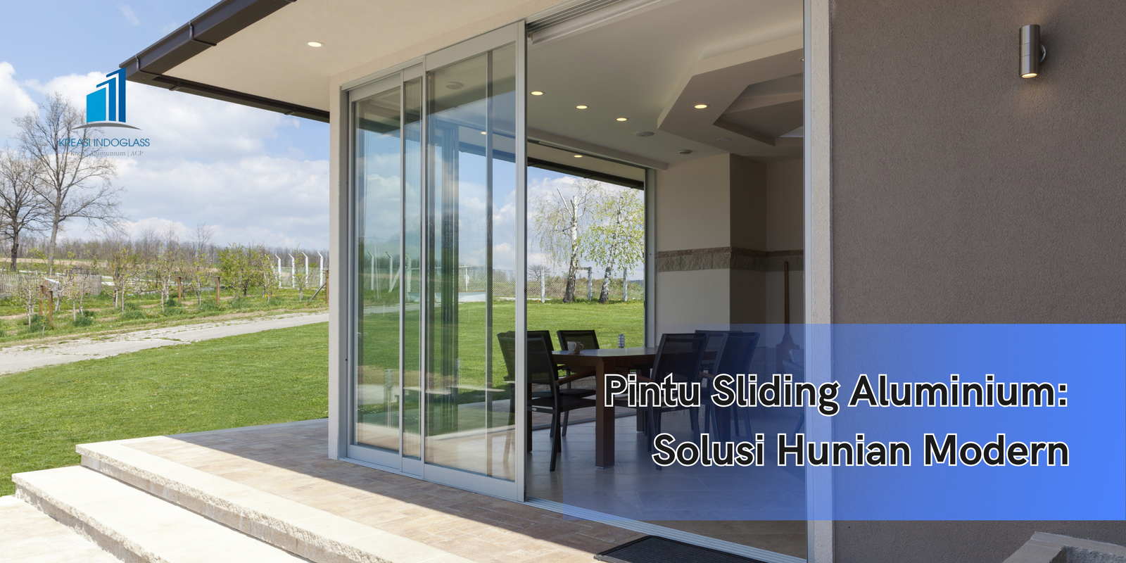 Pintu Sliding Aluminium: Solusi Hunian Modern