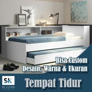 Rangka Tempat Tidur Custom Minimalis Modern