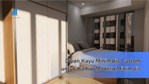 Dipan Kayu Minimalis Custom untuk Kamar Modern Minimalis