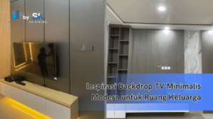 Inspirasi Backdrop TV Minimalis Modern untuk Ruang Keluarga